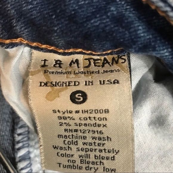 I&M Jeans Button-Front Denim Mini Skirt | Size Small - Picture 9 of 10